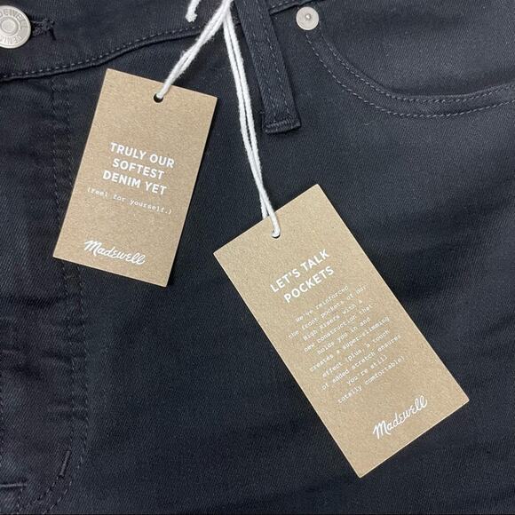 Madewell | TALL NWT Black 9” High Rise Long Skinny Jeans - Picture 10 of 15